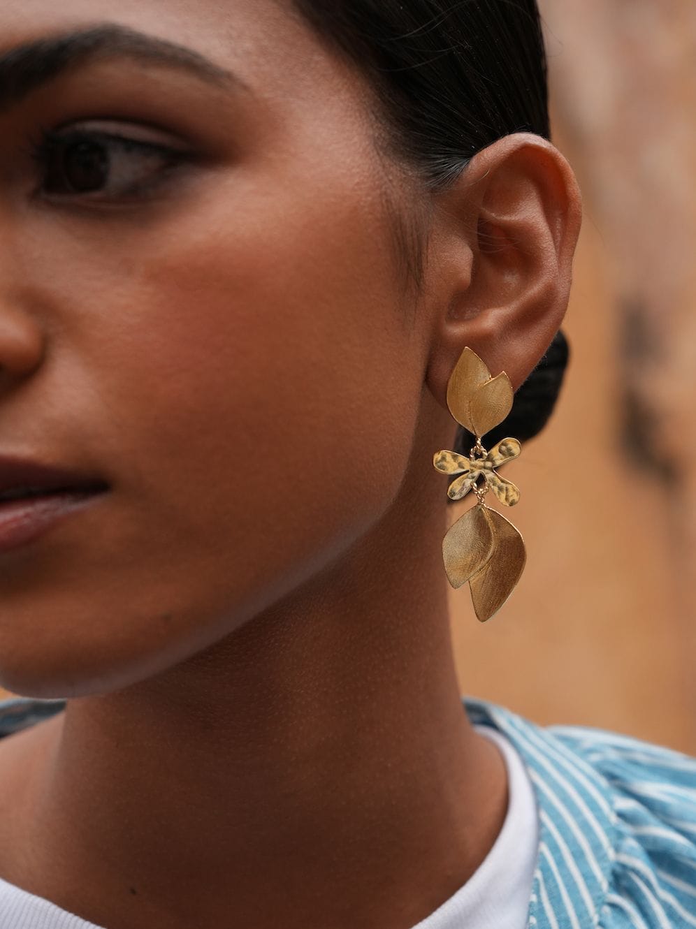 Christine Bekaert Jewelry Earring The Petal Poetry Earrings