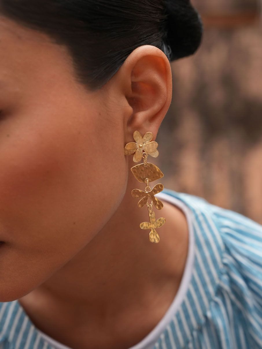 Christine Bekaert Jewelry Earring The Poetry Bloom Earrings