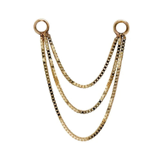 Quetzalli Charms and Chains Box Chain - Triple