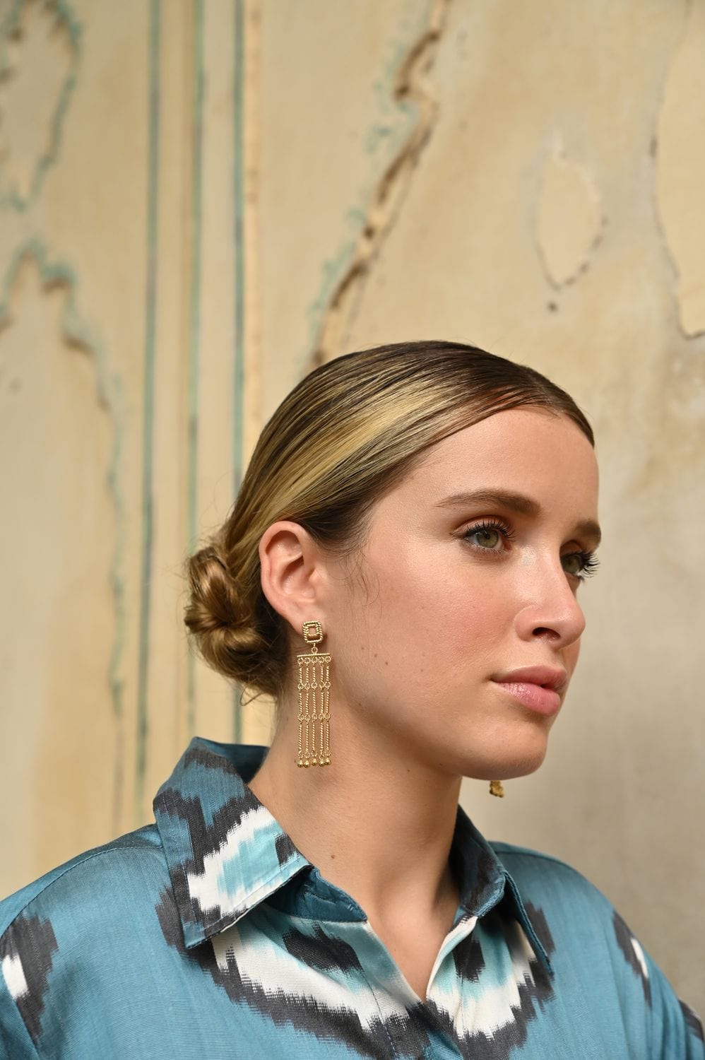 Christine Bekaert Jewelry Earring Large Yamuni