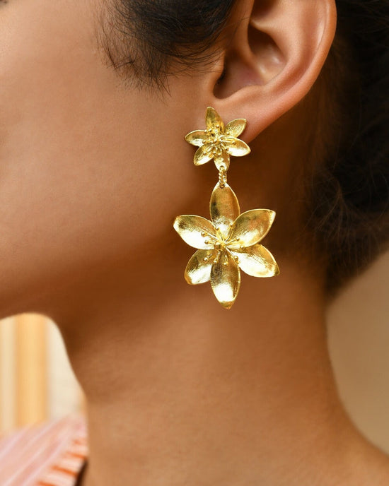 Christine Bekaert Jewelry Earring Anemone Duo