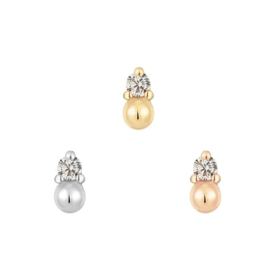 Buddha Jewelry Organics Threadless Gold Babe