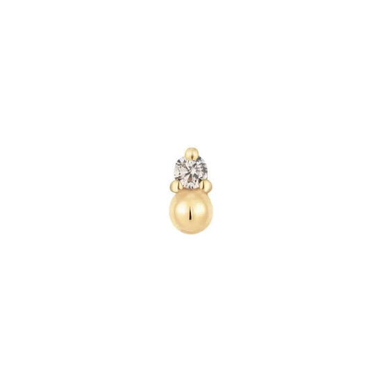 Buddha Jewelry Organics Threadless Gold Babe