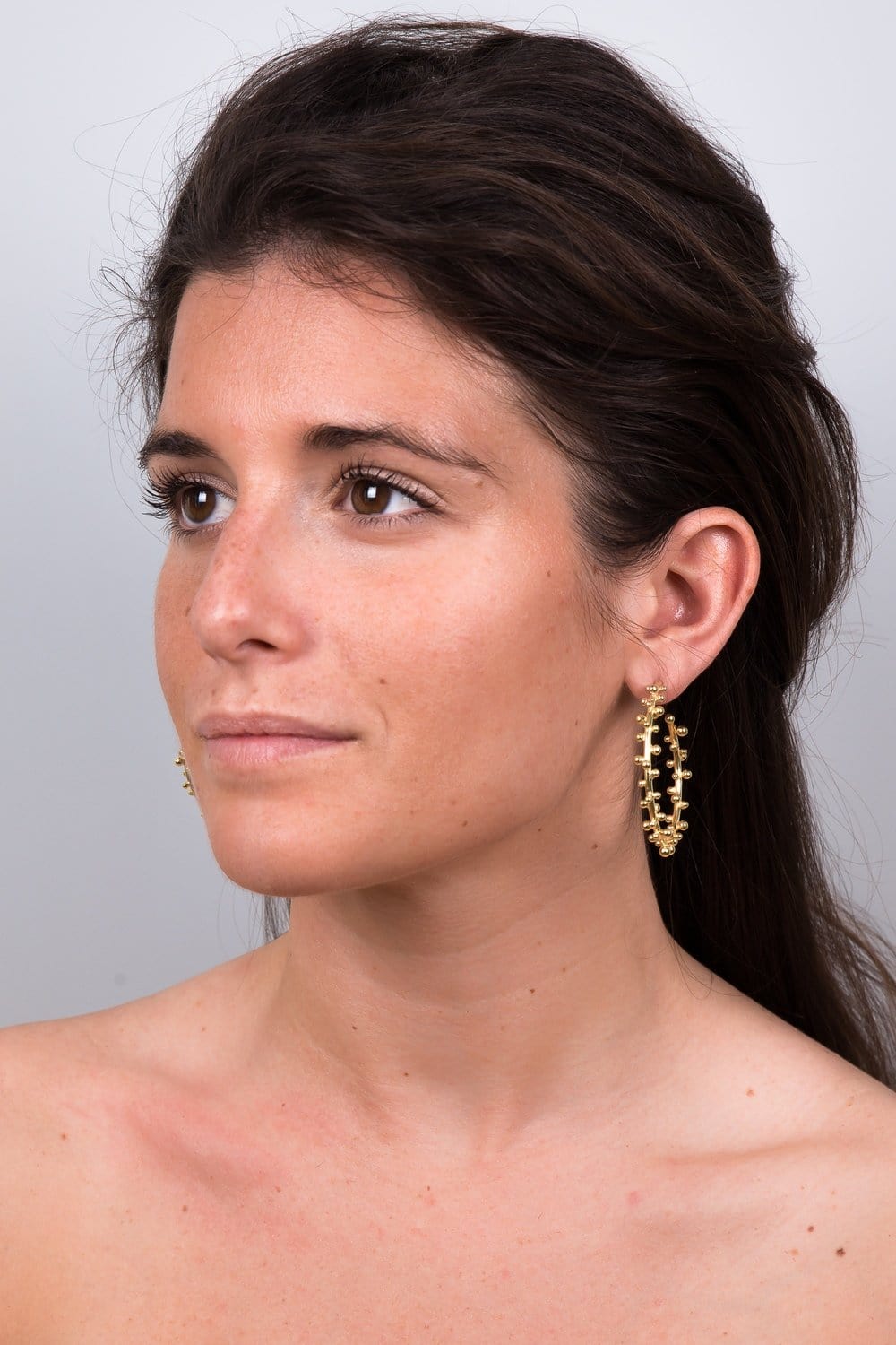 Load image into Gallery viewer, Christine Bekaert Jewelry Earring Capana Creoles
