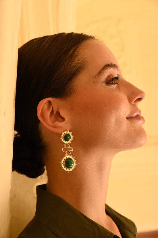 Christine Bekaert Jewelry Earring Black Gold