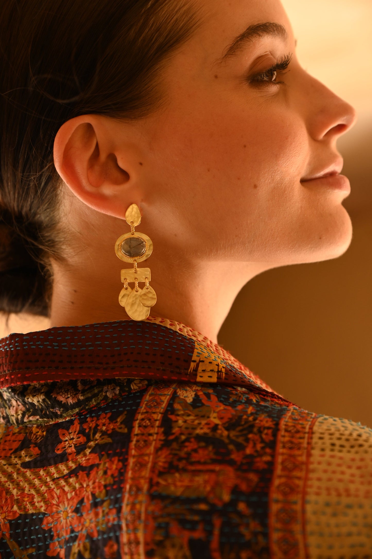 Christine Bekaert Jewelry Earring Desert Salt