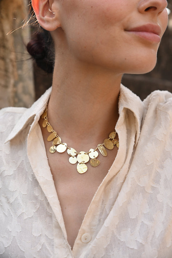 Load image into Gallery viewer, Christine Bekaert Jewelry Necklaces Floating Clouds Necklace
