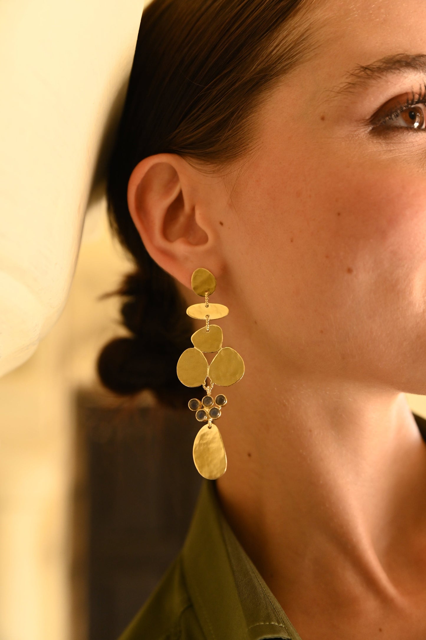 Christine Bekaert Jewelry Earring Grains of Wisdom