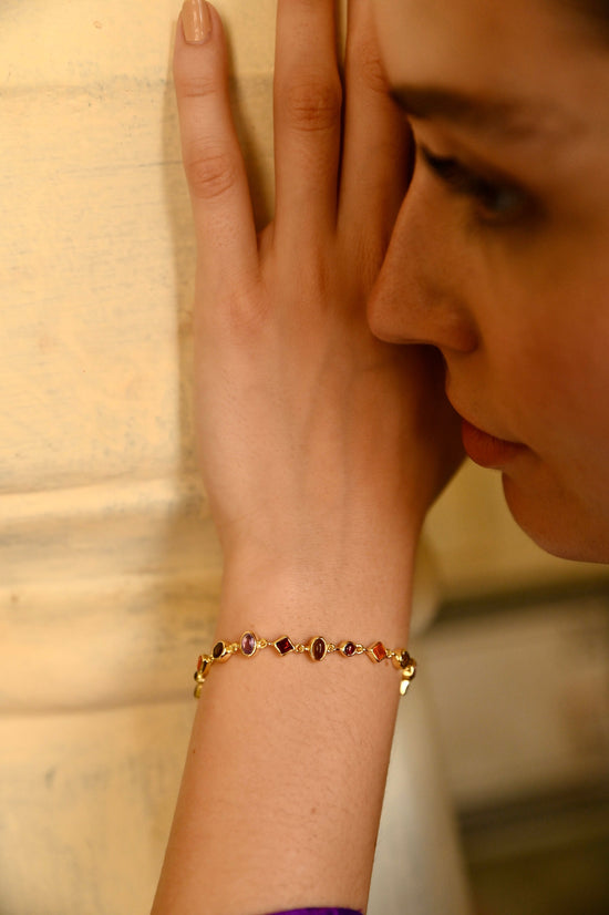 Christine Bekaert Jewelry Earring Zoë Bracelet