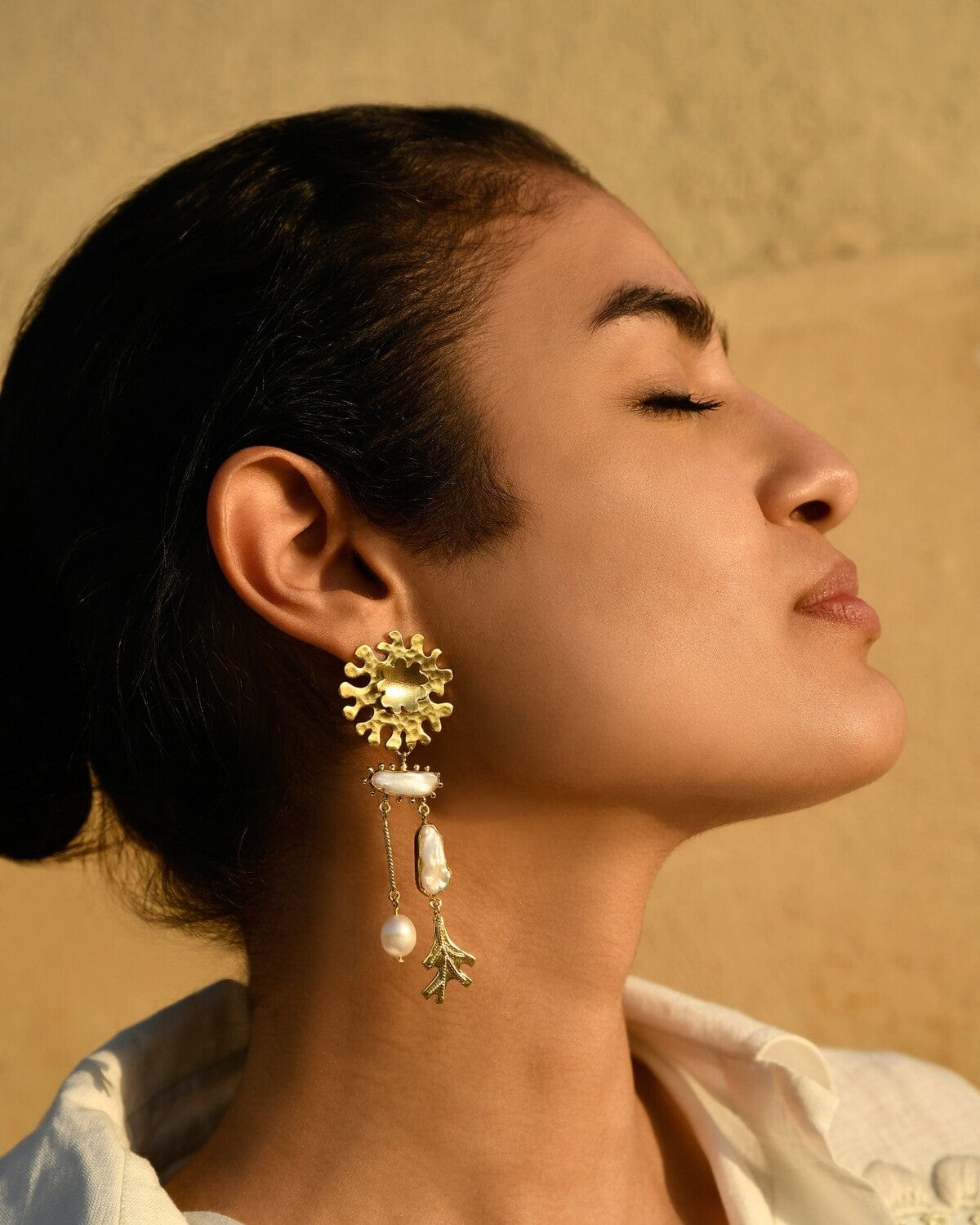 Christine Bekaert Jewelry Earring Ocean Dance