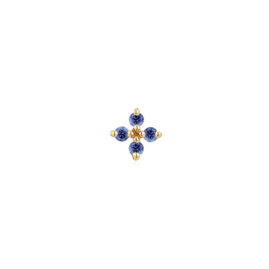 Ember Body Jewelry Crux - Grey Blue CZ