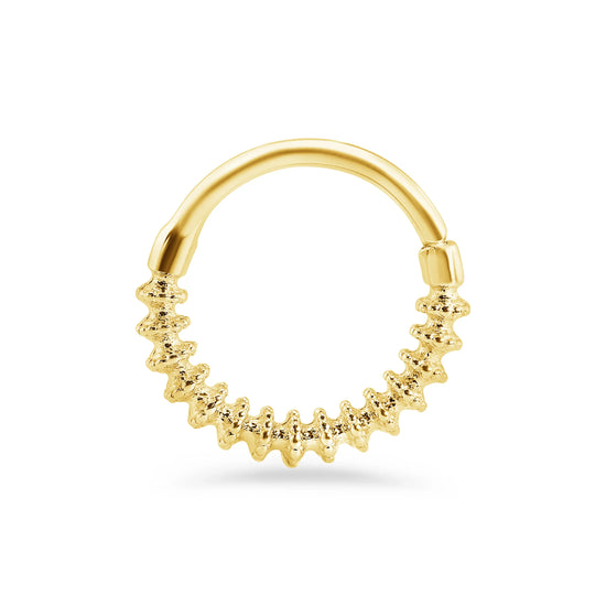 Norvoch Gold Ring Spiral Seamring