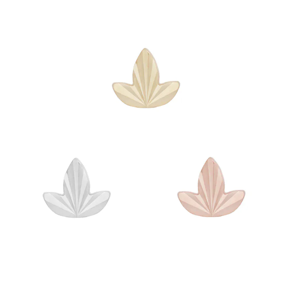 Buddha Jewelry Organics Threadless Gold Goldleaf