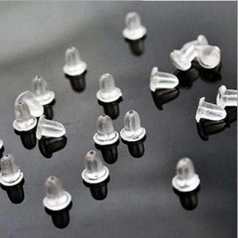 BC Threaded Titanium Silicone earring stopper