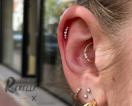 Norvoch Gold Ring Marquise Seamring