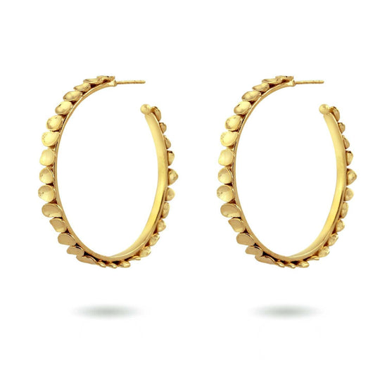 Christine Bekaert Jewelry Earring Morning Dew Hoops