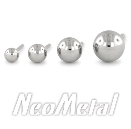 Load image into Gallery viewer, NeoMetal Threadless Titanium Threadless Ball End
