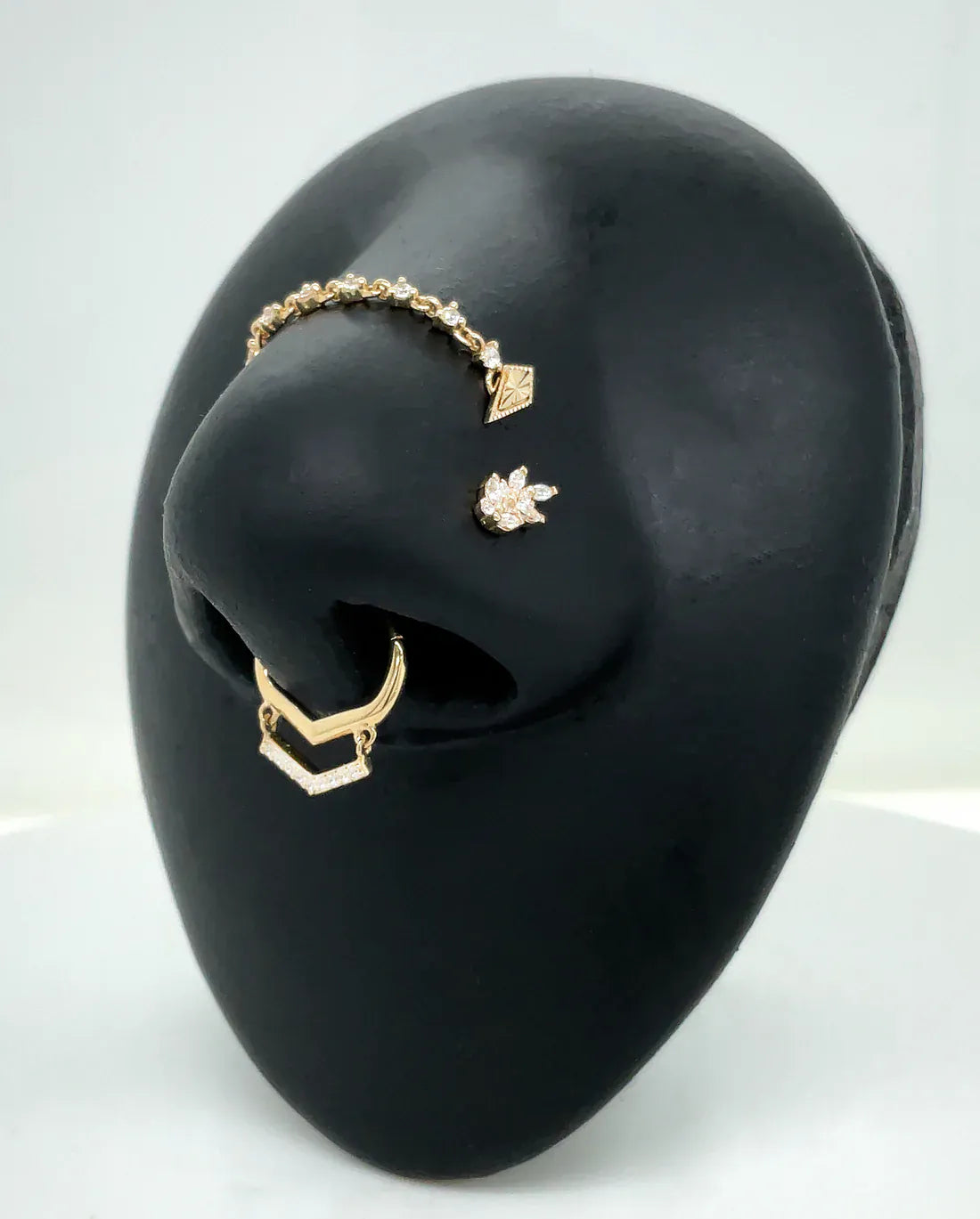 Buddha Jewelry Organics Threadless Gold Wildflower