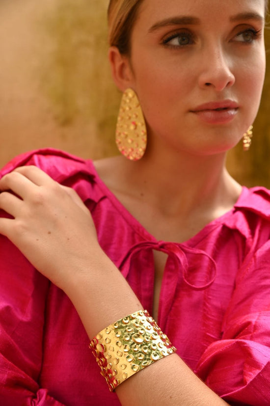 Christine Bekaert Jewelry Bracelets Crystal Drops Cuff
