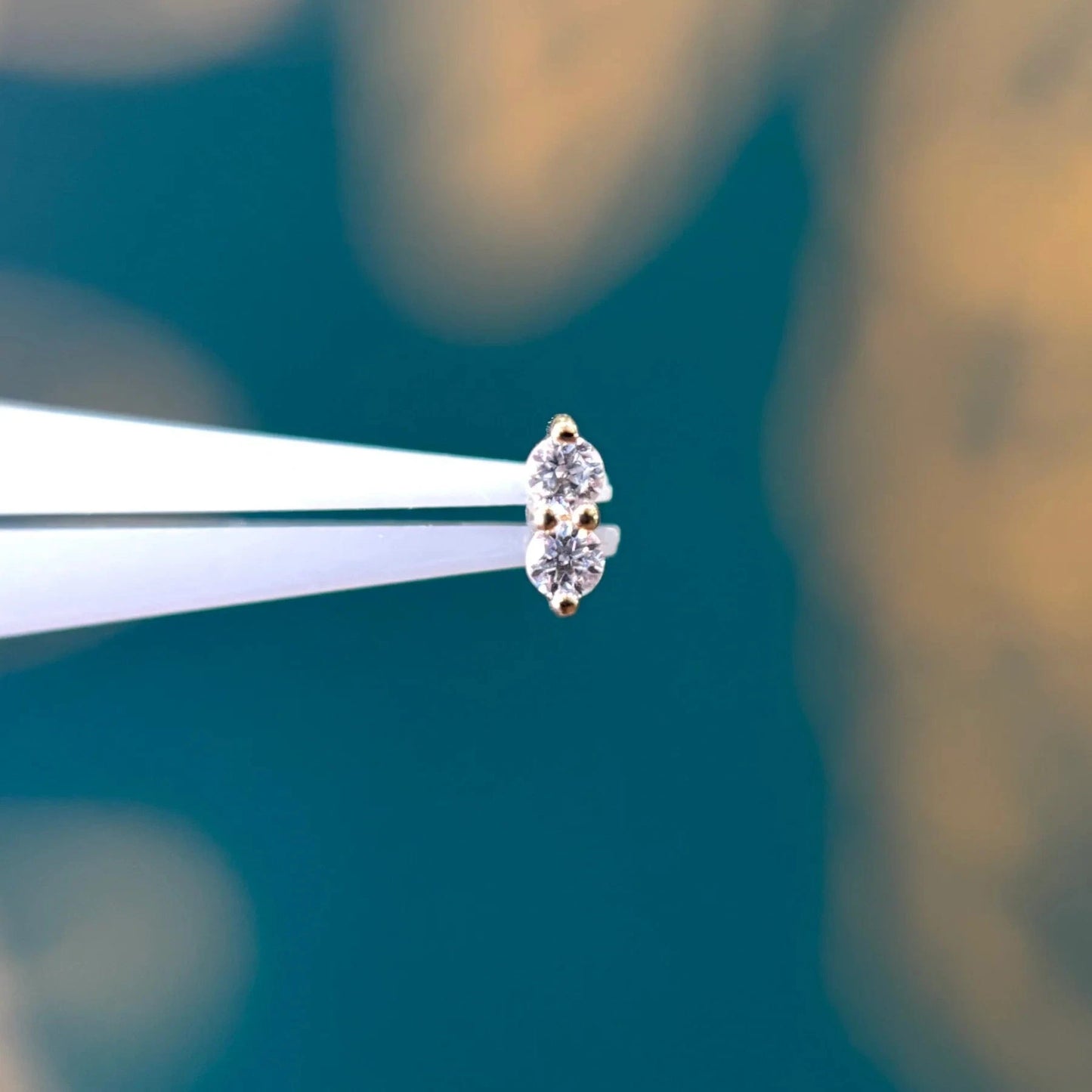 Paloma Jewelry gold earring Yellow Gold / Lab Diamond Penelope