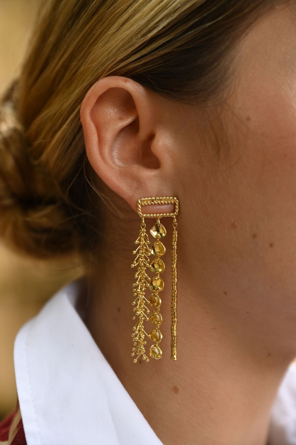 Christine Bekaert Jewelry Earring Semiramis