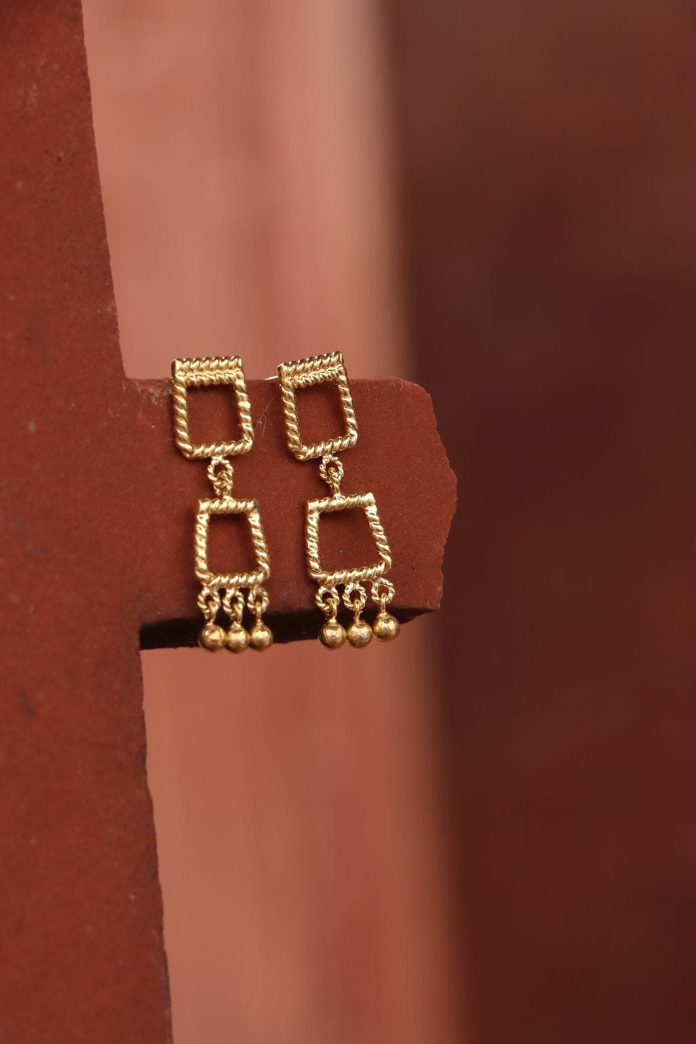 Christine Bekaert Jewelry Earring Sikri Duo