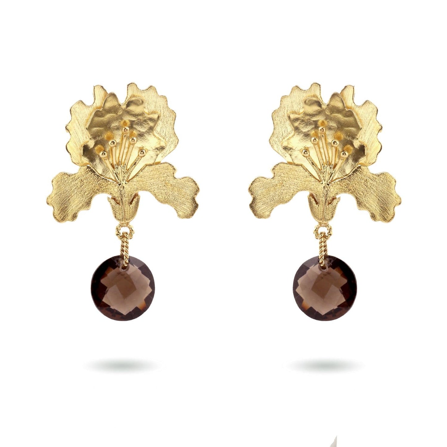 Christine Bekaert Jewelry Earring Iris Stone