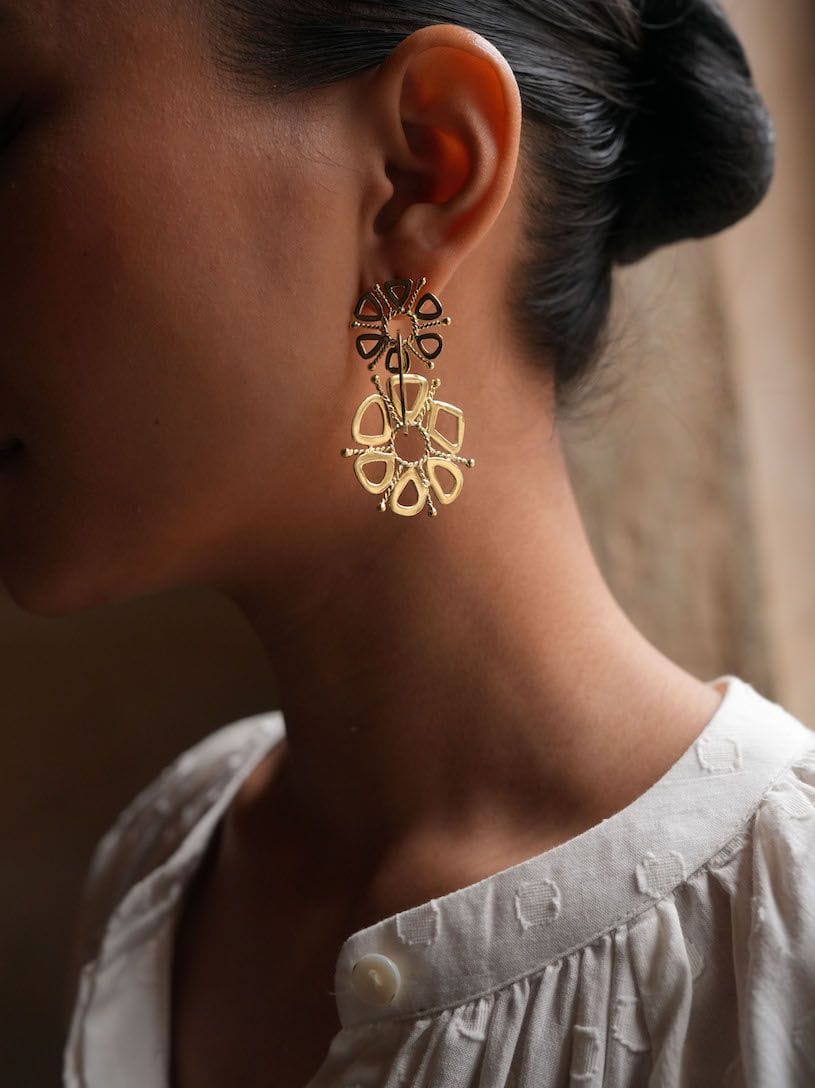 Christine Bekaert Jewelry Earring The Panache Duo Earrings