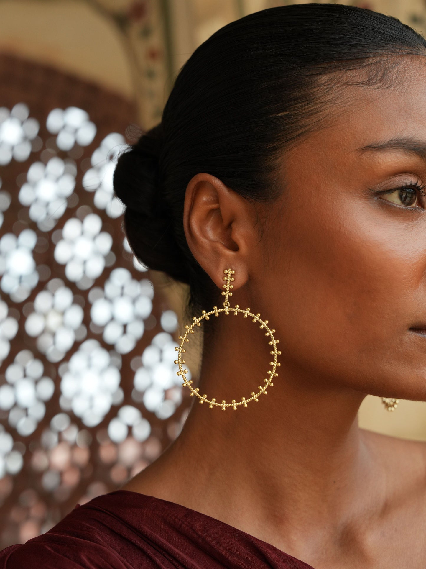 Christine Bekaert Jewelry Earring The Akkad Large