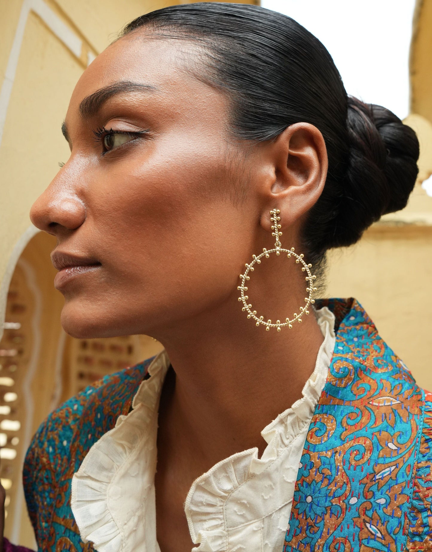 Christine Bekaert Jewelry Earring The Akkad Medium