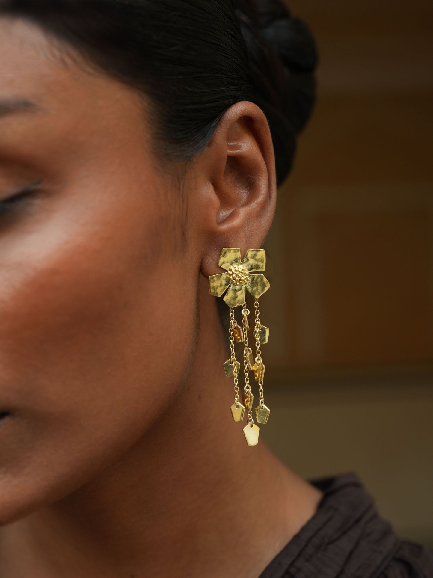 Christine Bekaert Jewelry Earring The Eternelle Dangle Small