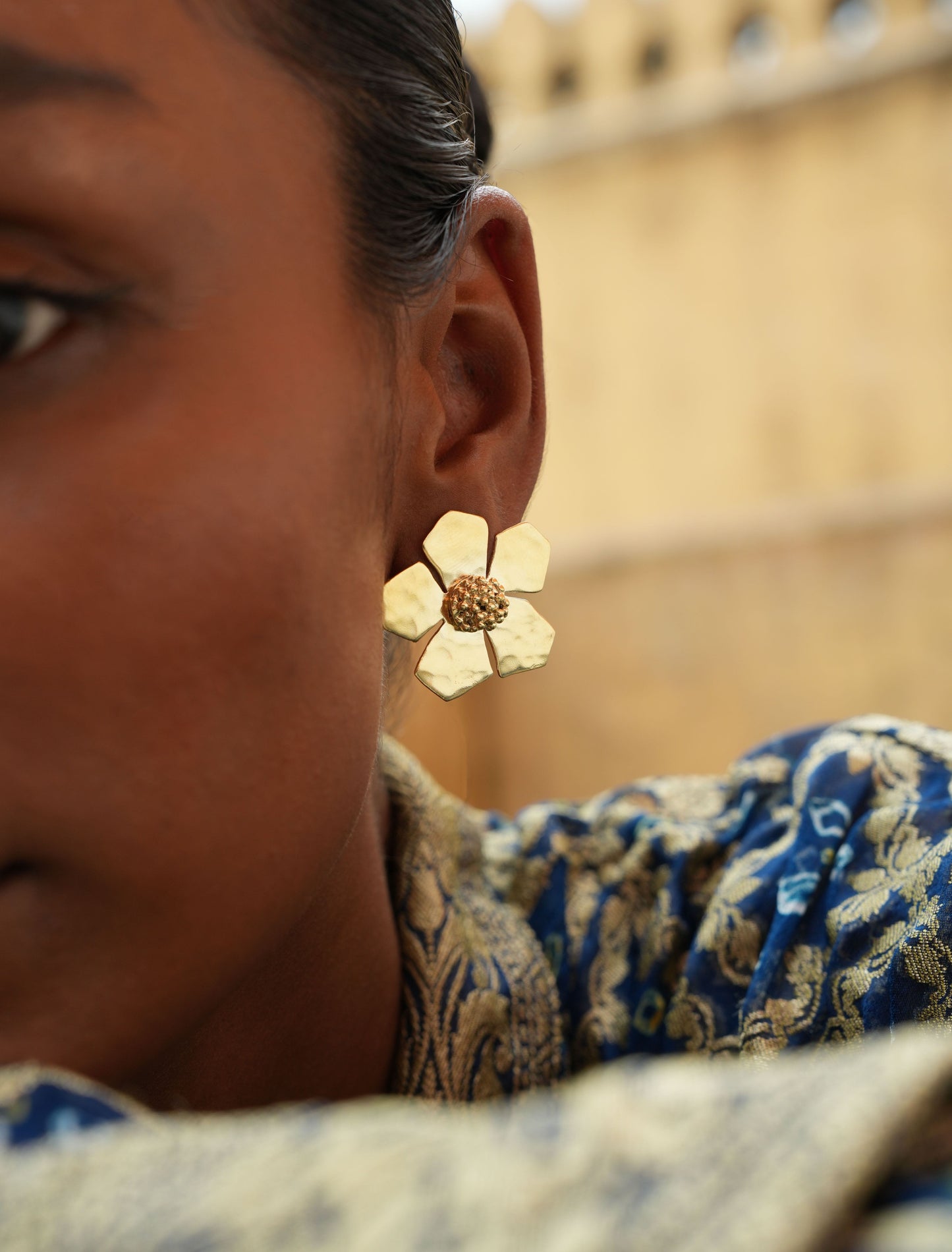 Christine Bekaert Jewelry Earring The Everbloom Large Studs