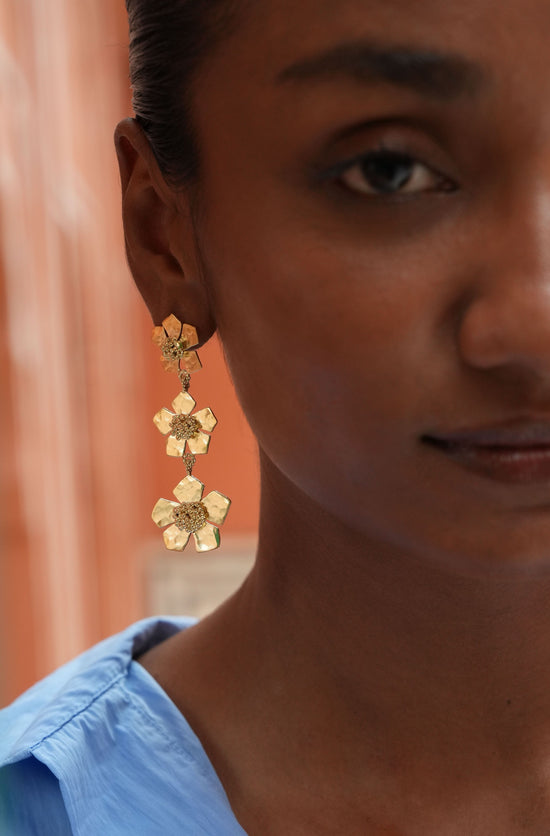 Christine Bekaert Jewelry Earring The Everbloom Fall