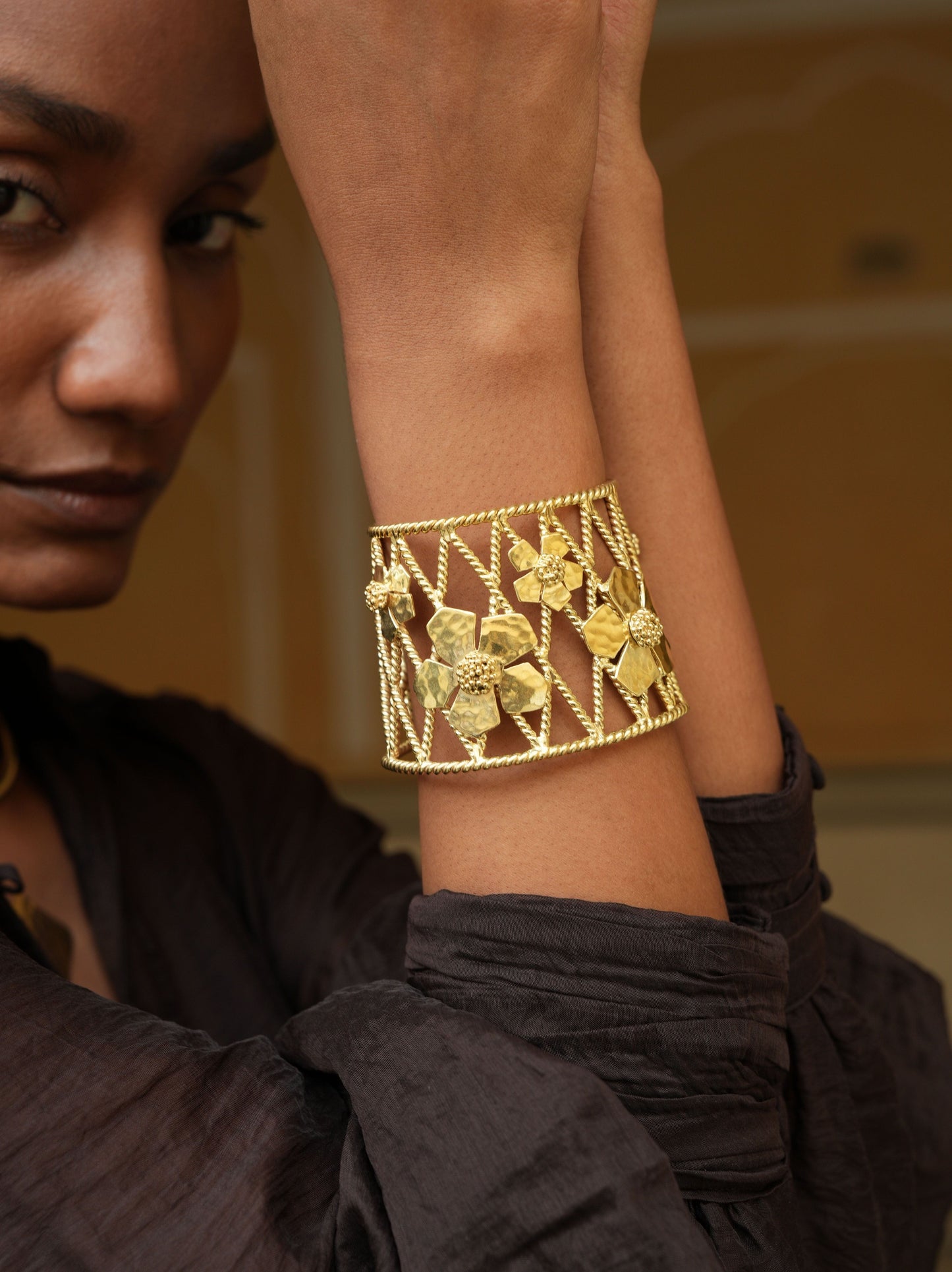 Christine Bekaert Jewelry Bracelets The Infinite Garden Cuff