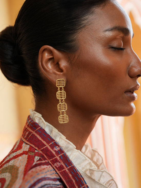 Christine Bekaert Jewelry Earring The Zenitha Large