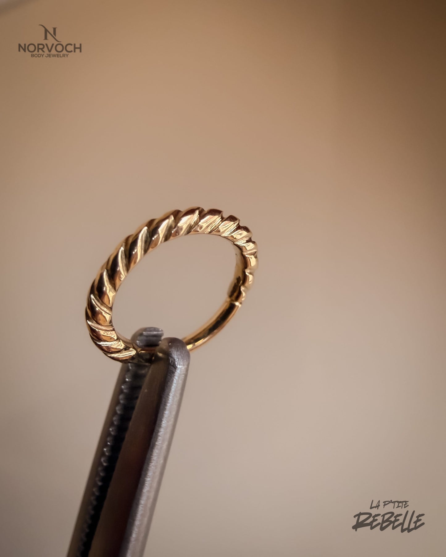Norvoch Gold Ring Twisted Seamring