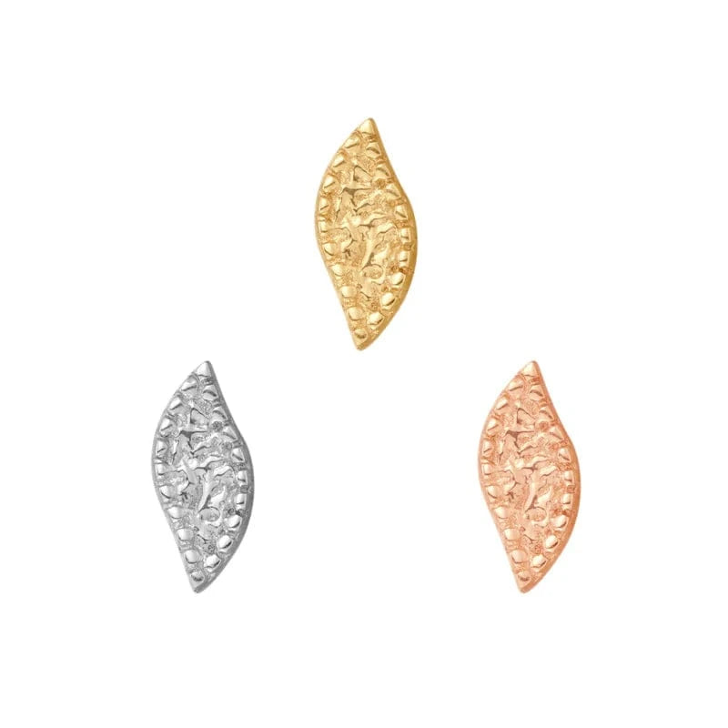 Buddha Jewelry Organics Threadless Gold Wisp