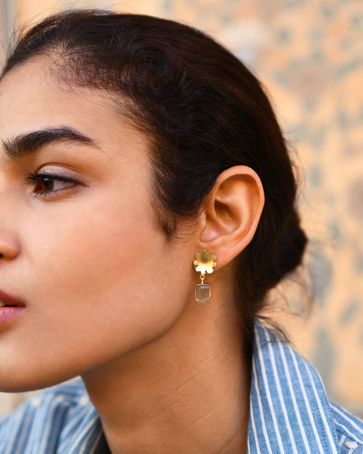 Christine Bekaert Jewelry Earring Little Ocean Drops