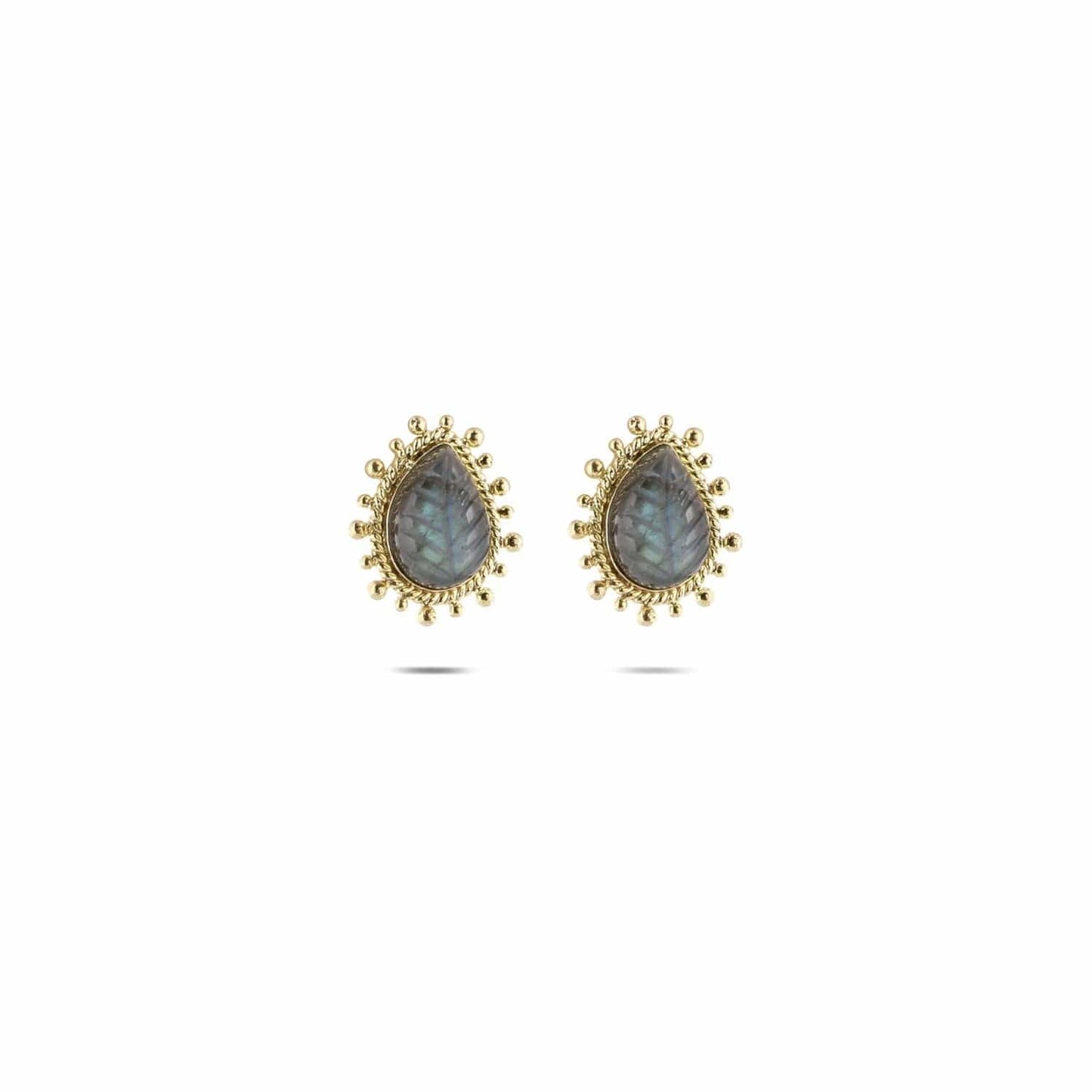 Christine Bekaert Jewelry Earring Blue Pepper Stud