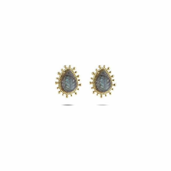 Christine Bekaert Jewelry Earring Blue Pepper Stud