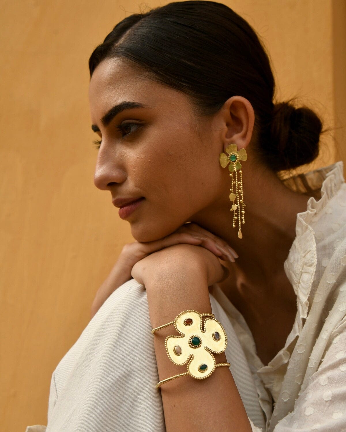 Christine Bekaert Jewelry Earring Traviata Petals