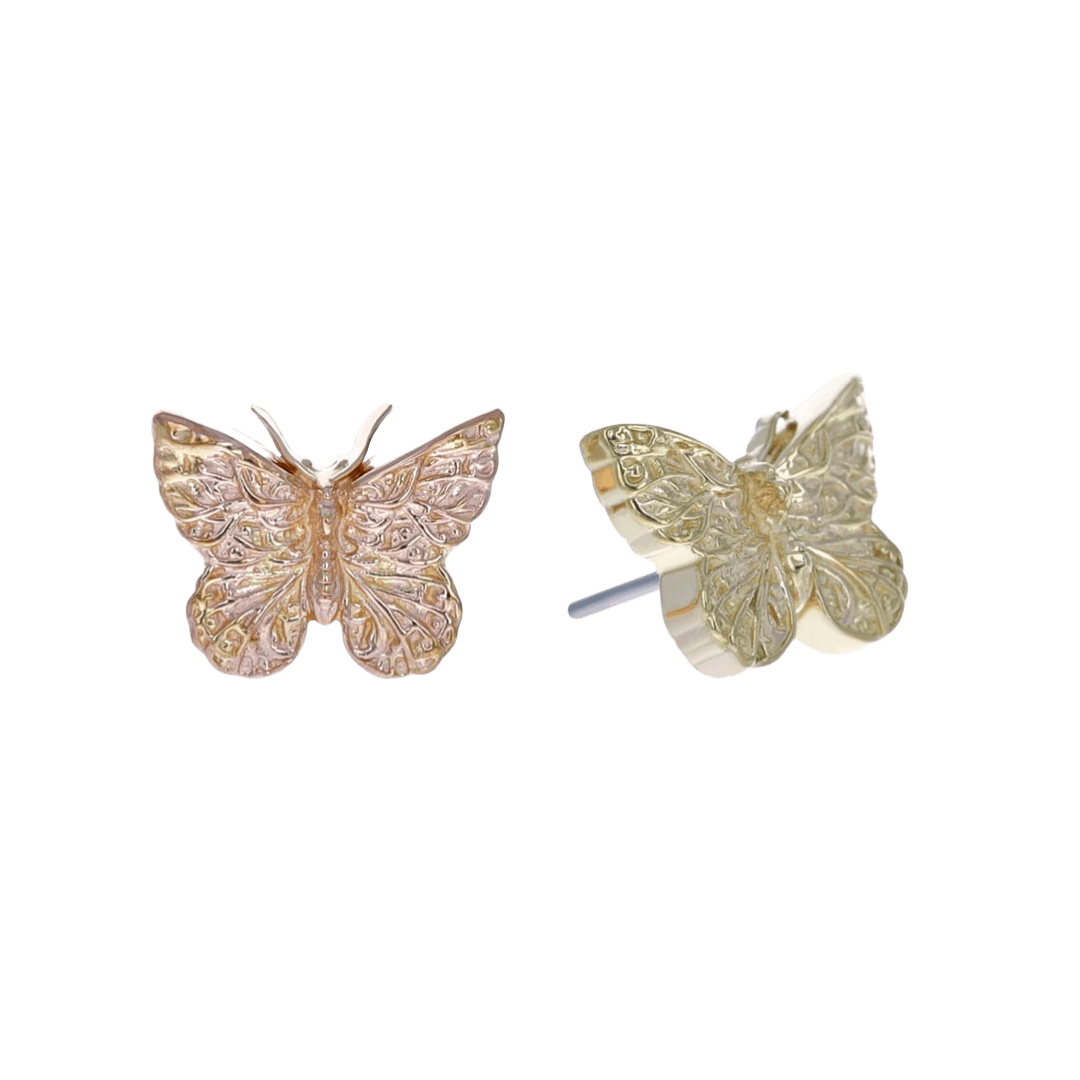 Anatometal Threadless Gold Butterfly