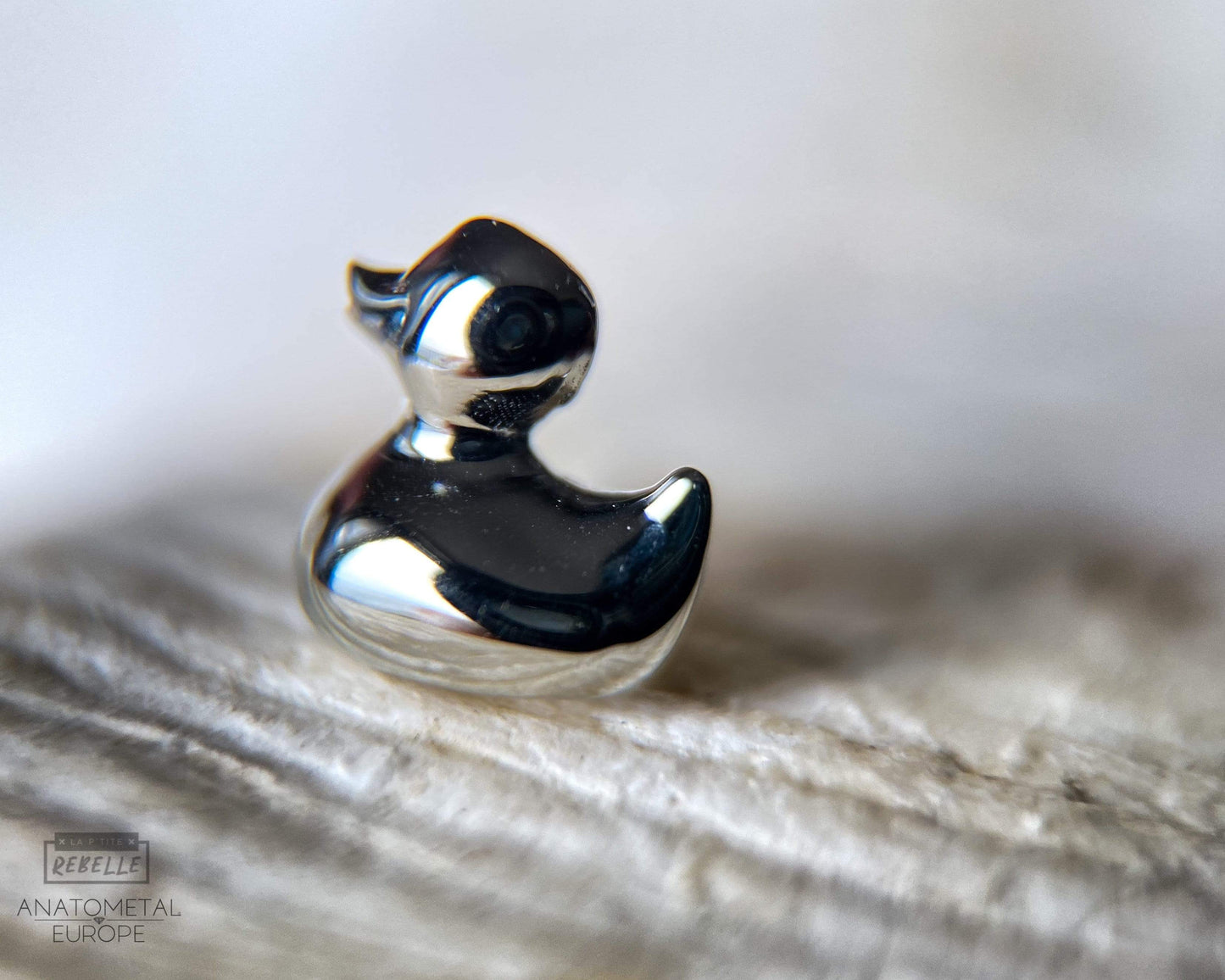 Anatometal Threadless Gold Ducky