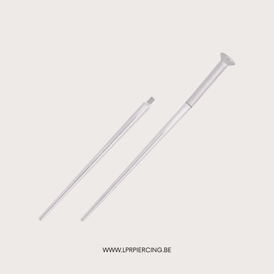 BC Threaded Titanium Insertion Pin