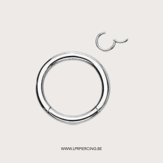 BC Titanium Ring Basic Titanium Hinged Ring 1.2mm