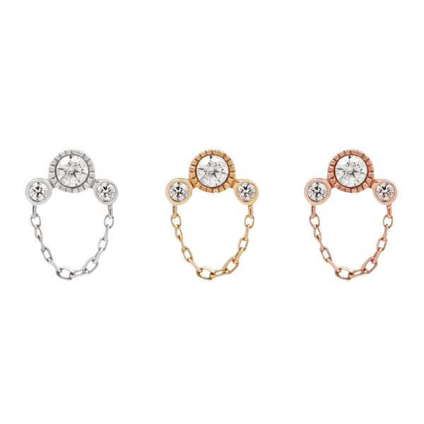 Buddha Jewelry Organics Threadless Gold Halston