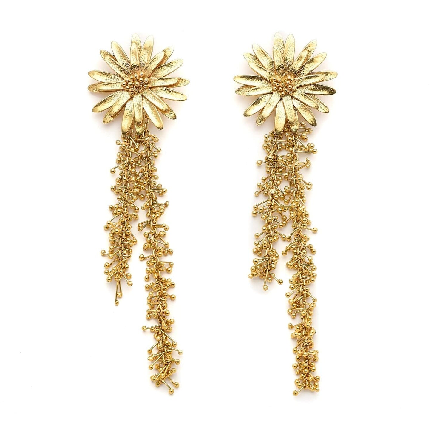 Christine Bekaert Jewelry Earring Starflower Beads
