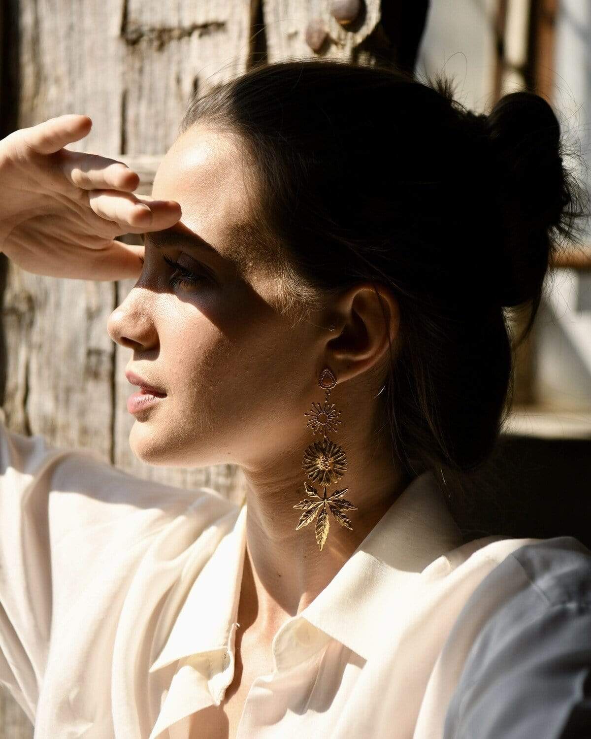 Christine Bekaert Jewelry Earring Winterbloom