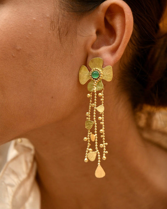 Christine Bekaert Jewelry Earring Original Traviata Petals