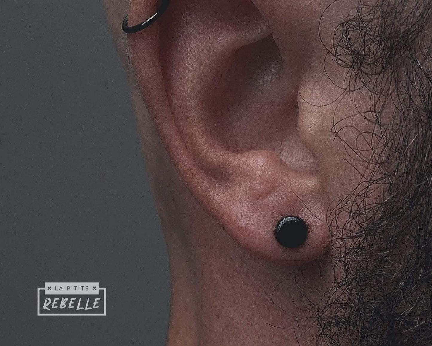 Gorilla Glass Plugs Single Flare Glass Plugs - Smoke